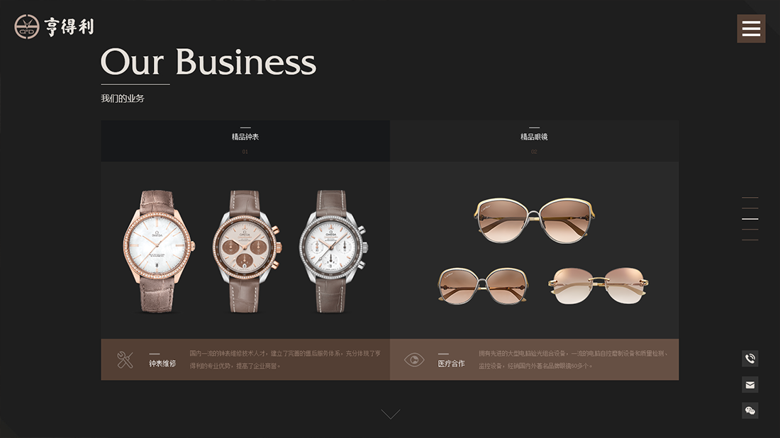 珠宝首饰网站案例