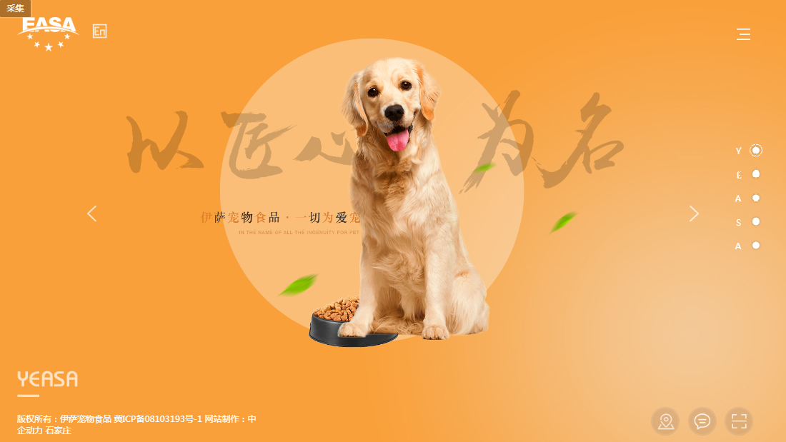 商业服务网站案例