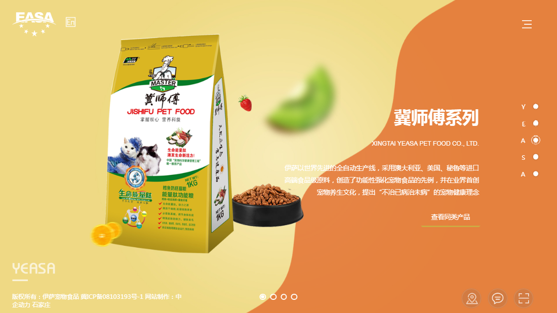 商业服务网站案例