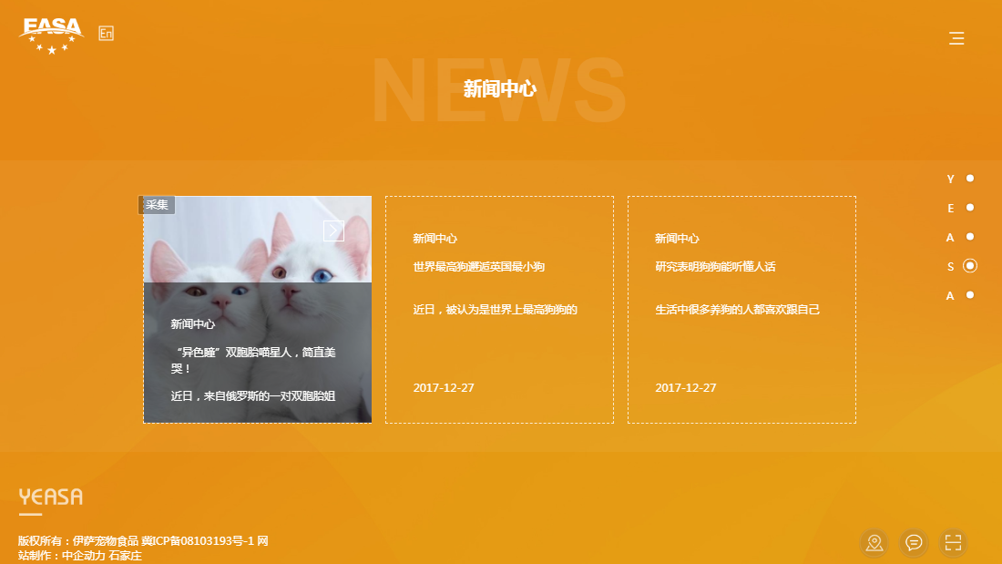 商业服务网站案例