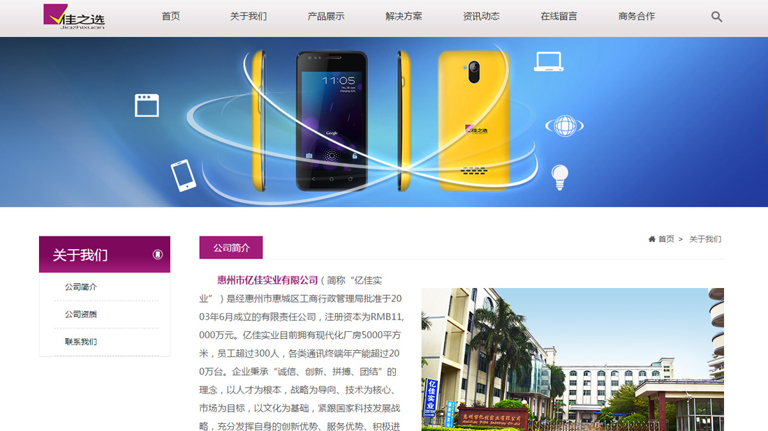 IT互联网网站案例