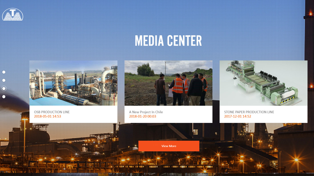 外贸进出口/机械制造网站案例