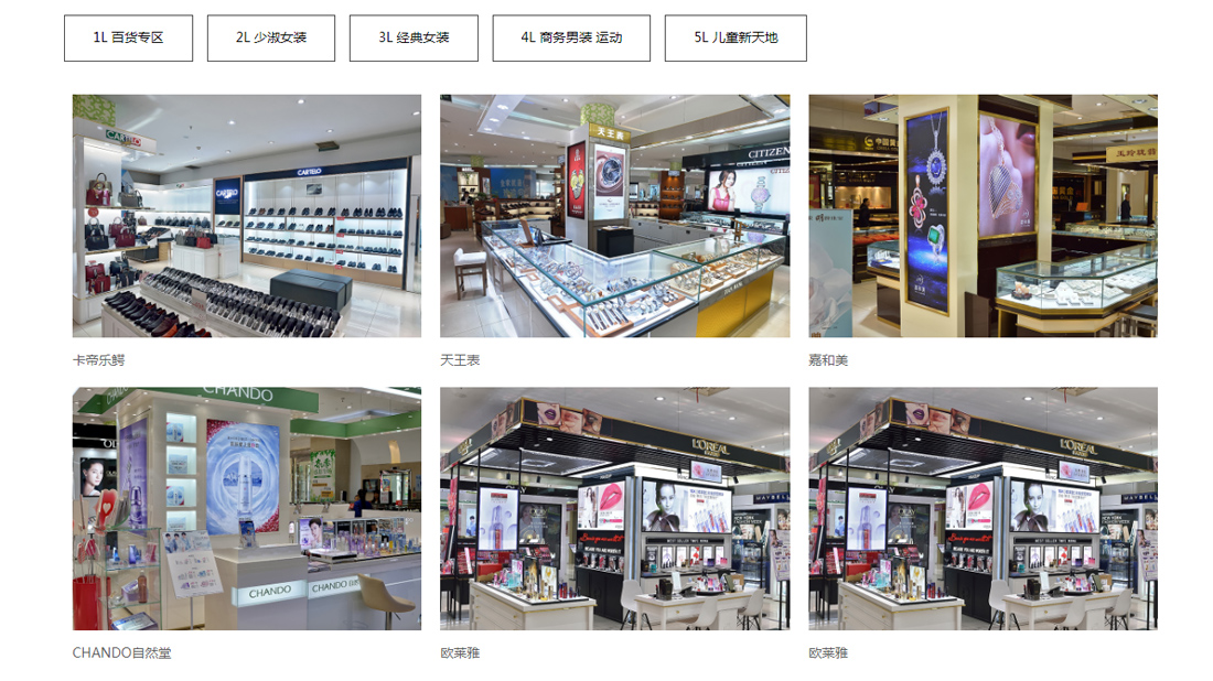 商业服务网站案例