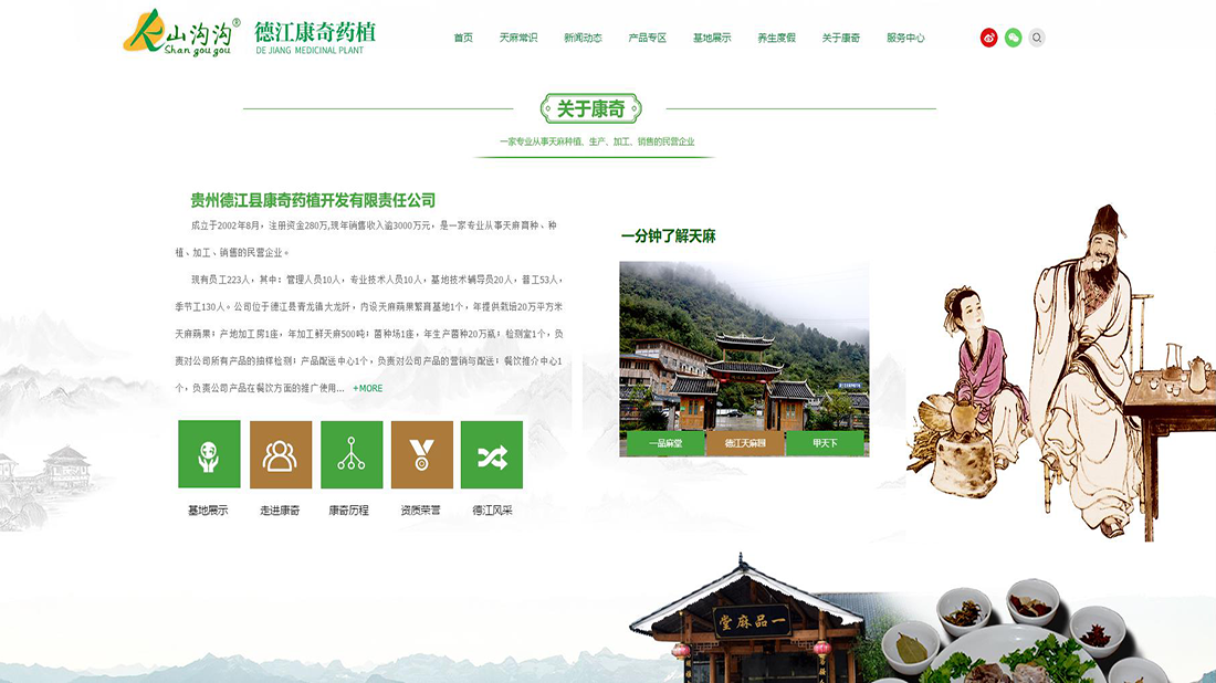 医疗健康网站案例