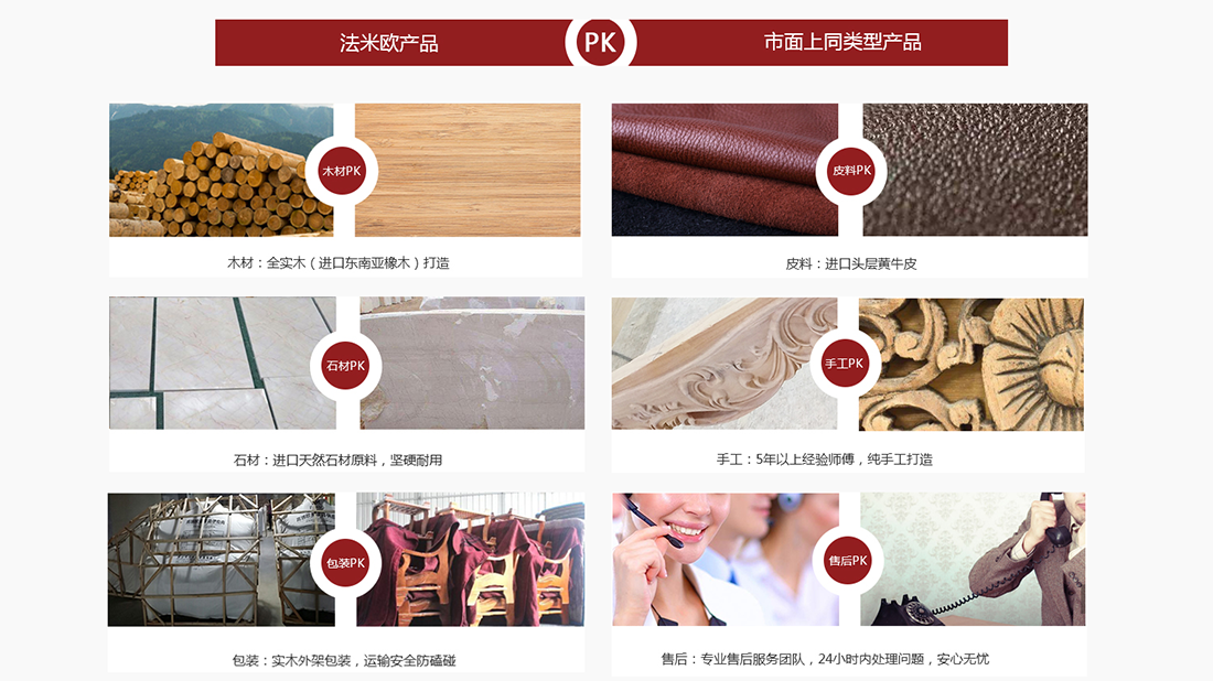 家具制造网站案例