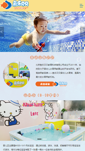 商业服务网站案例