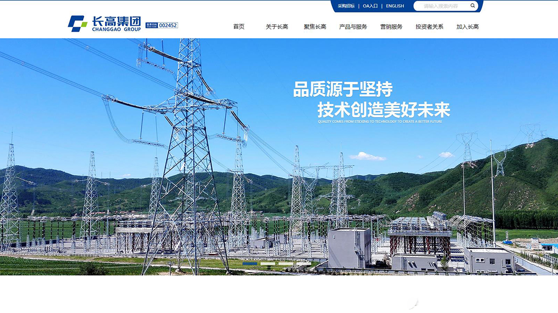 其它/电子电工网站案例