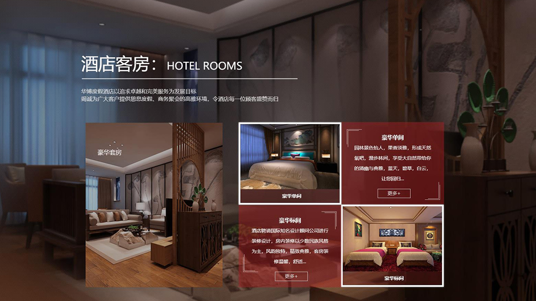 酒店旅游网站案例