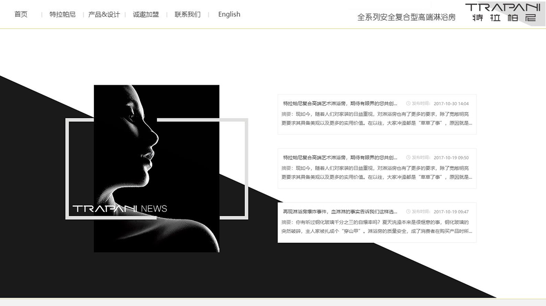 家装建材网站案例