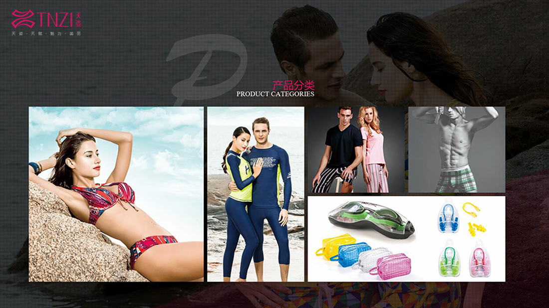 纺织服装网站案例