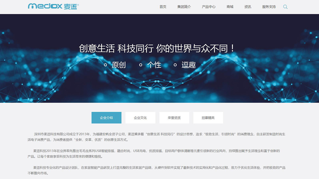 IT互联网网站案例