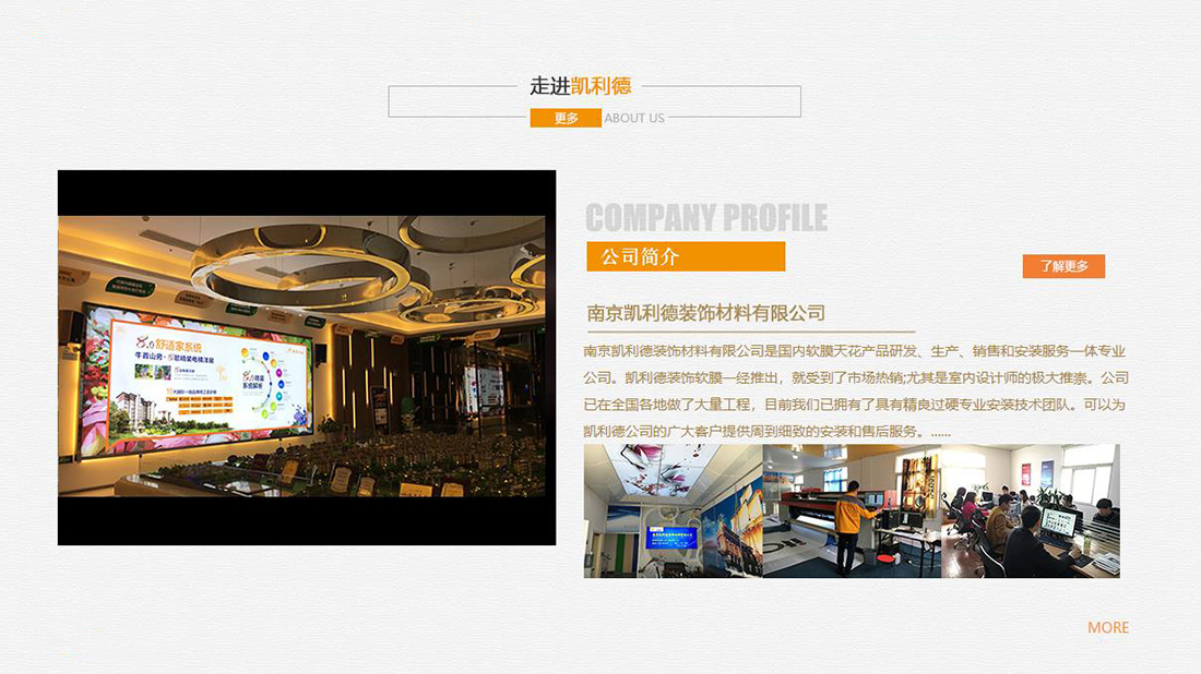 家装建材网站案例