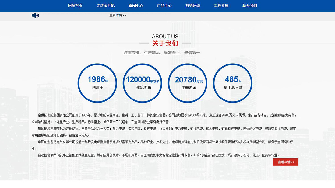 电子电工网站案例