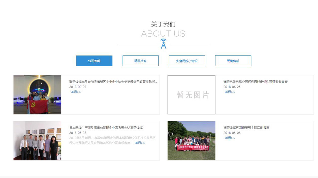 电子电工网站案例