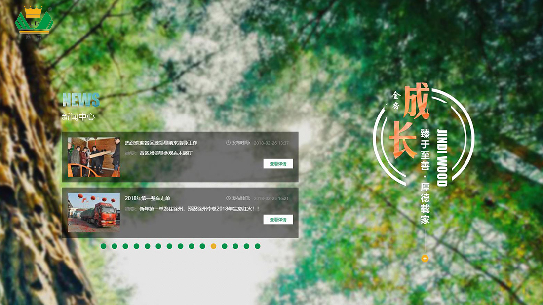 家装建材网站案例