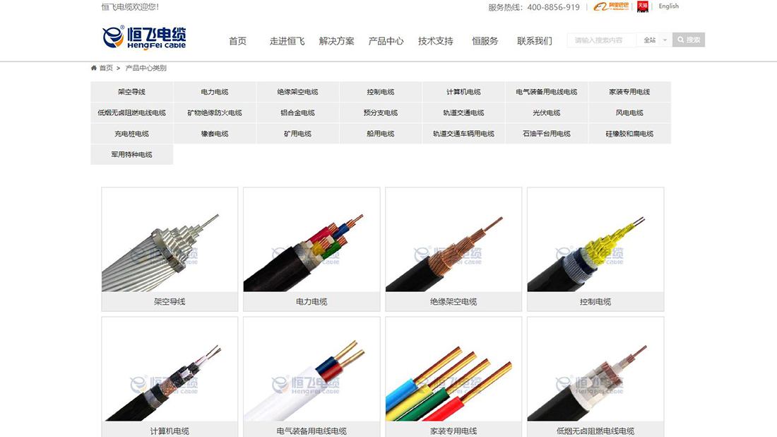 电子电工网站案例
