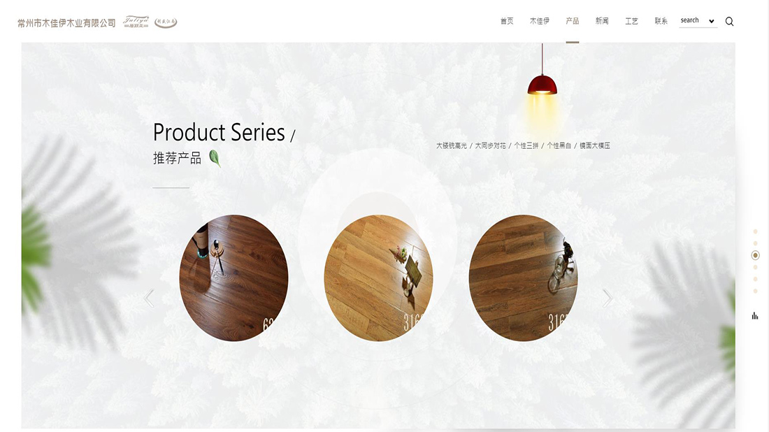 家装建材网站案例