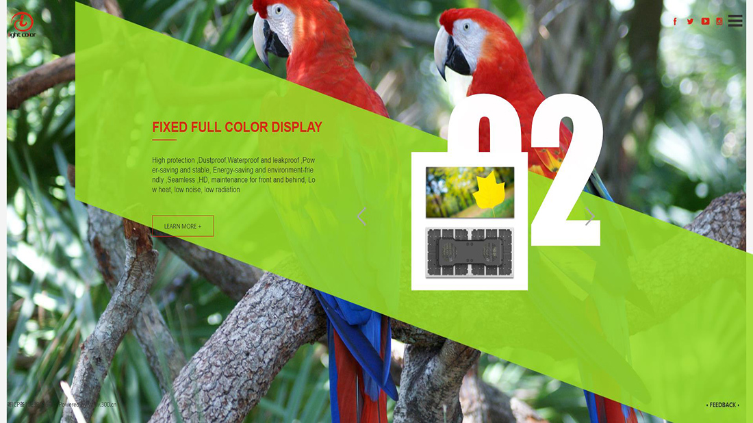 仪器仪表网站案例