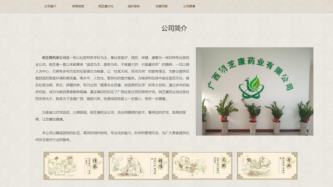 医疗健康网站案例