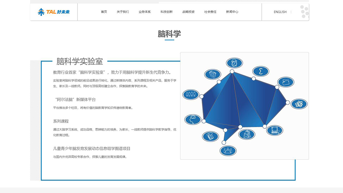 培训教育网站案例