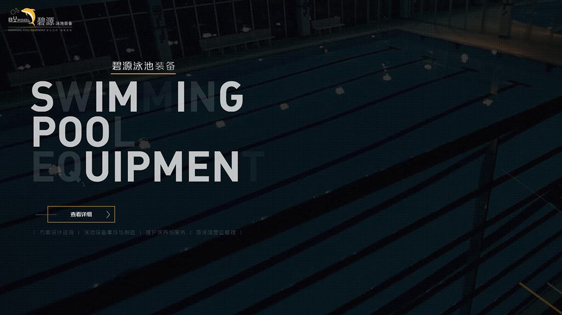 商业服务网站案例