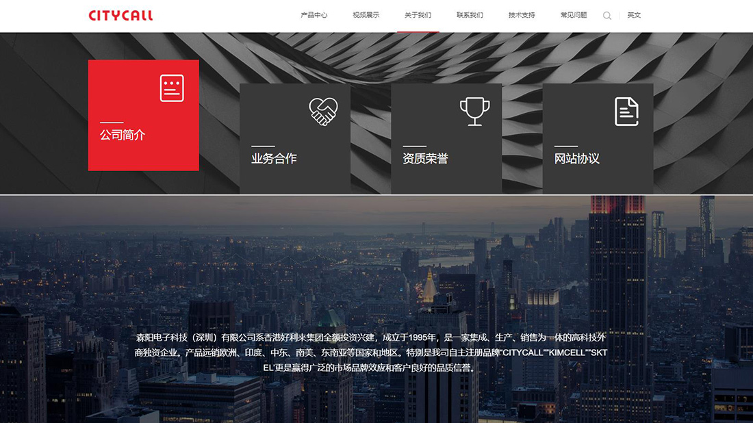 IT互联网网站案例