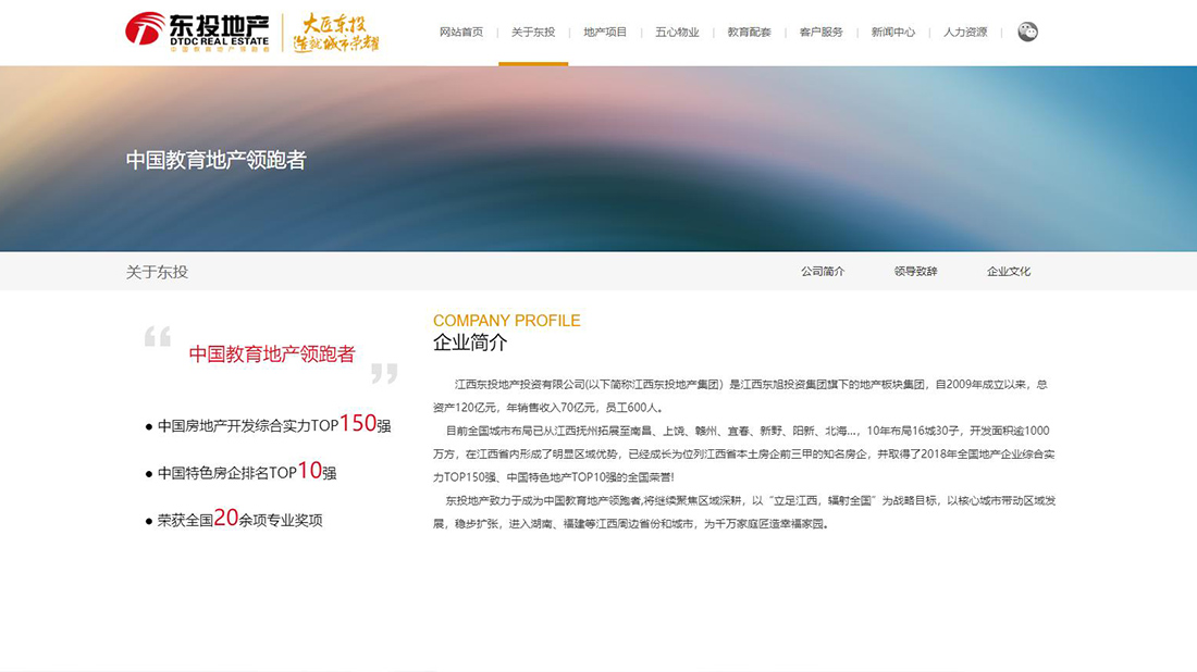 房地产网站案例