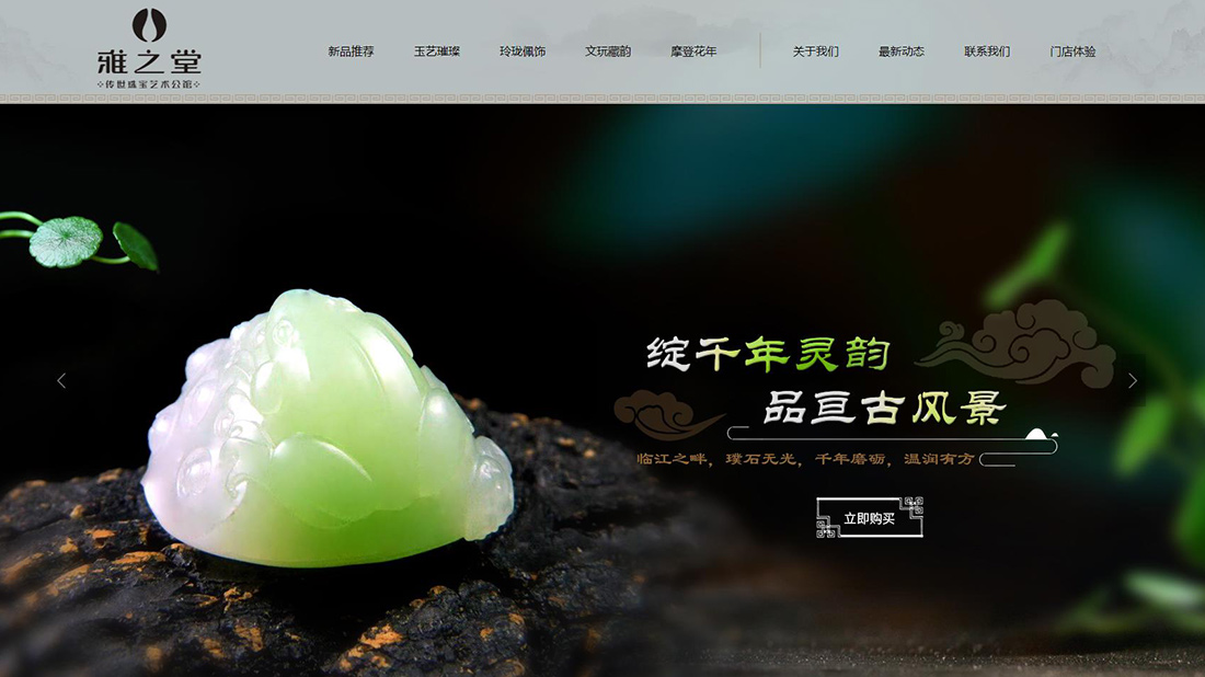 珠宝首饰网站案例