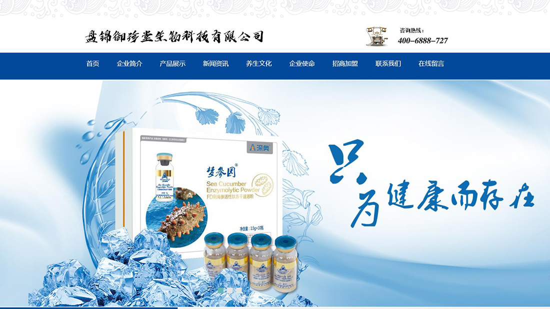 医疗健康网站案例