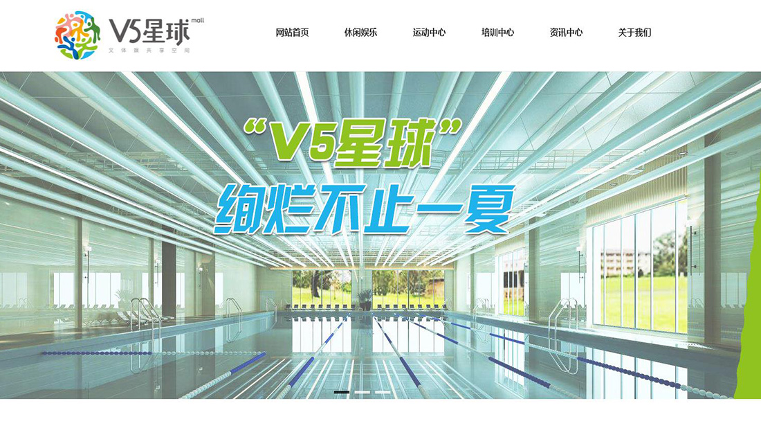 商业服务网站案例