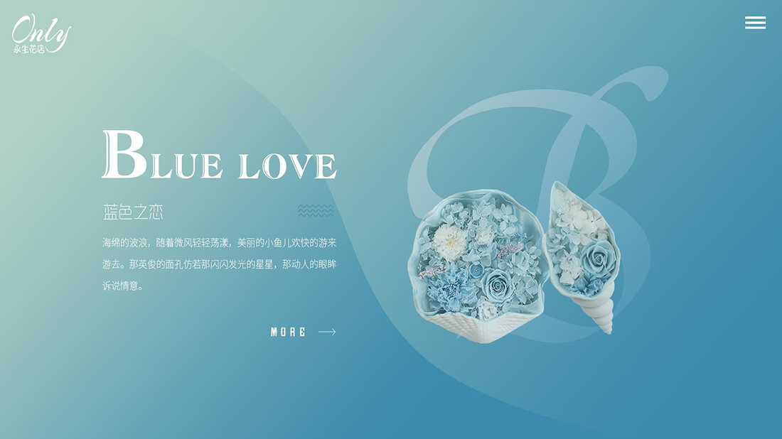 商业服务网站案例