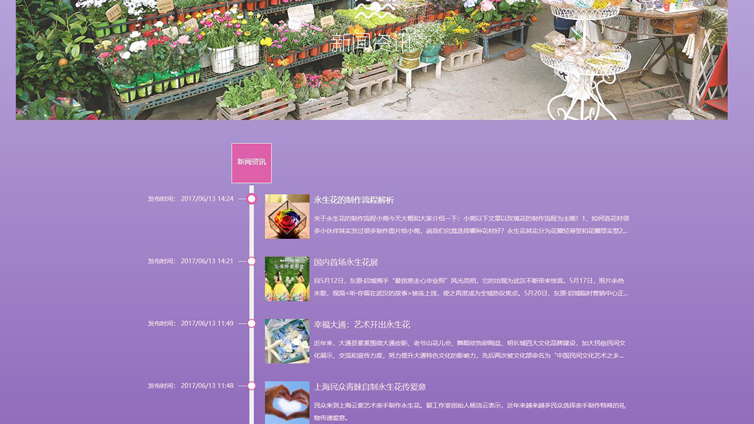 商业服务网站案例