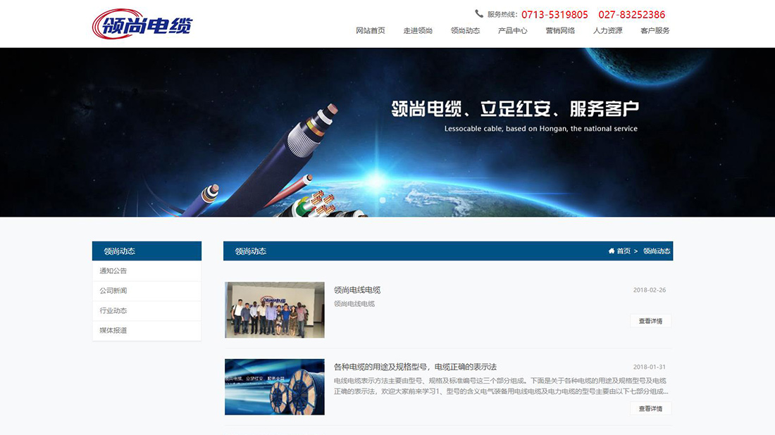 电子电工网站案例