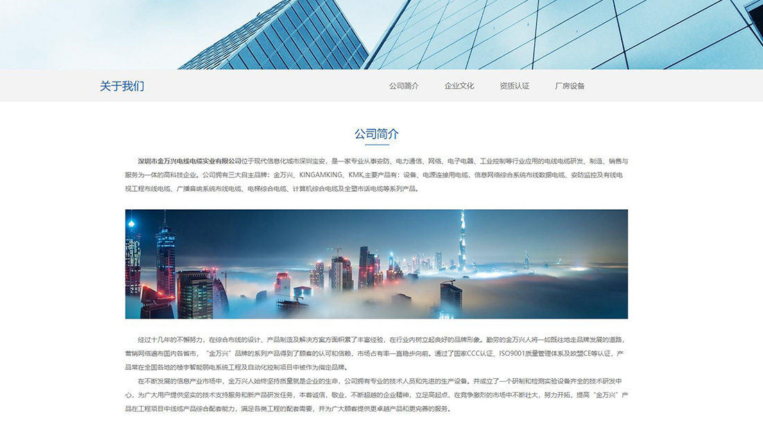 电子电工网站案例