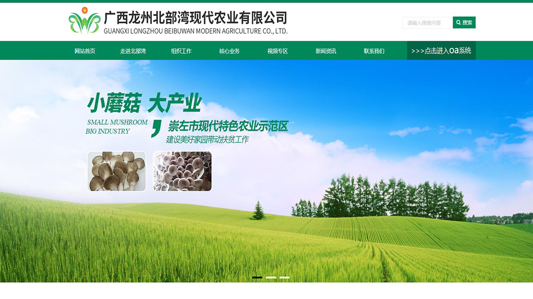 农副产品网站案例