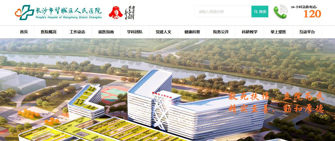 医疗健康网站案例