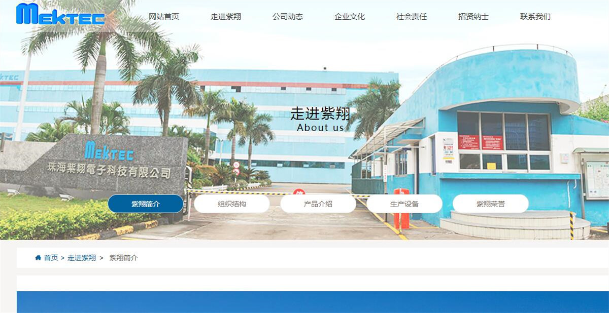 电子电工网站案例