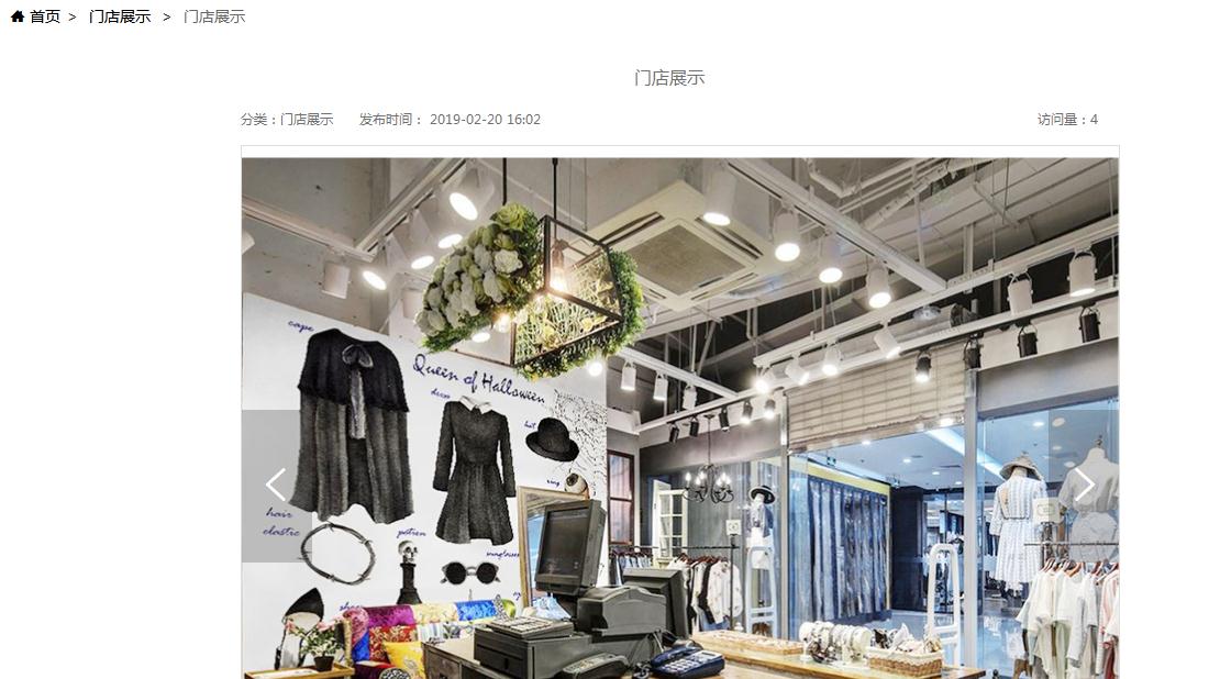 商业服务网站案例