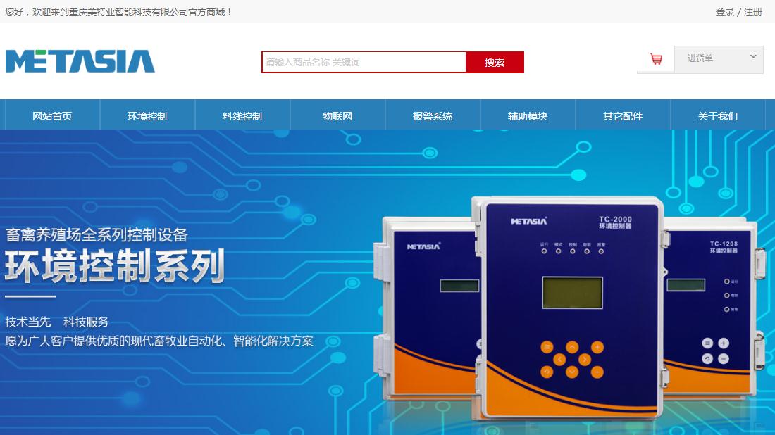 商业服务网站案例