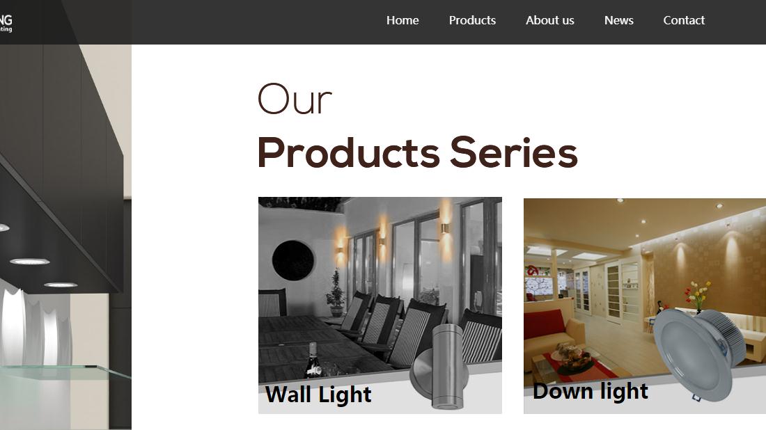 家装建材网站案例