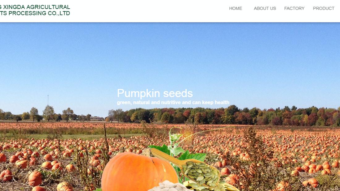 食品制造网站案例