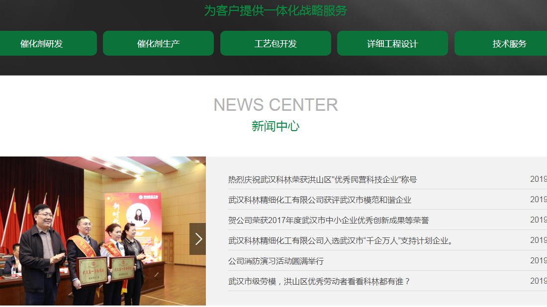 化学化工网站案例