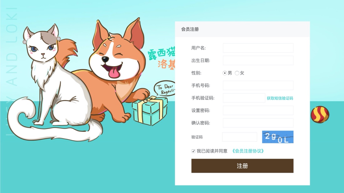 商业服务网站案例