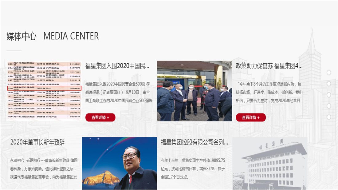 其它/医疗器械/房地产/商业服务网站案例