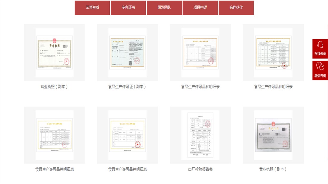 医疗器械网站案例