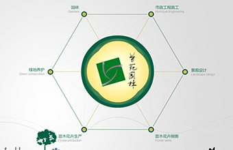 兰苑园林 高端网站建设