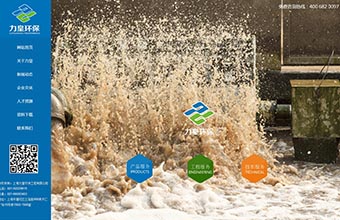 力皇环保 响应式网站建设