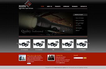 福泰电器 网站设计及制作