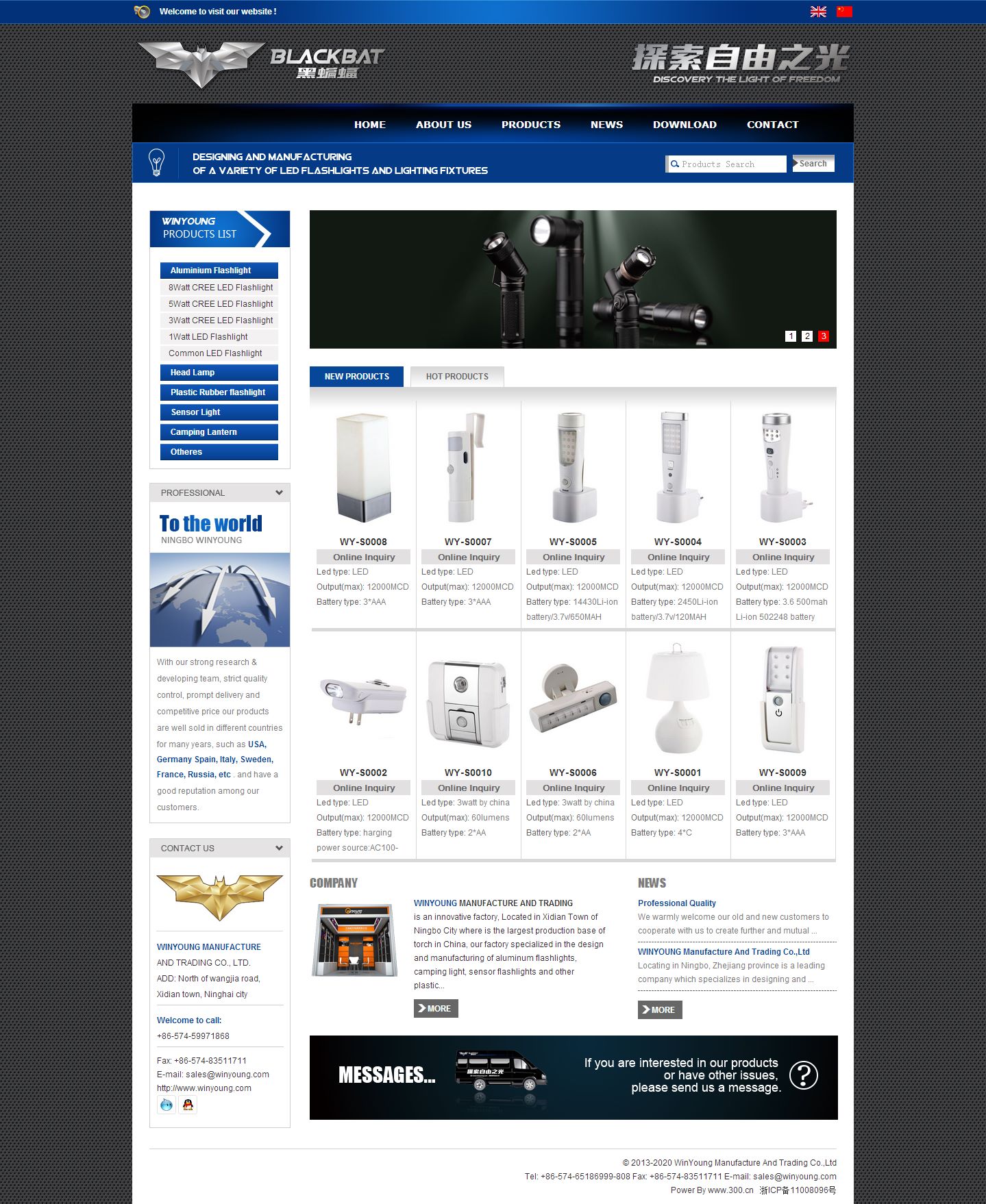 威宇电器 双语网站建设