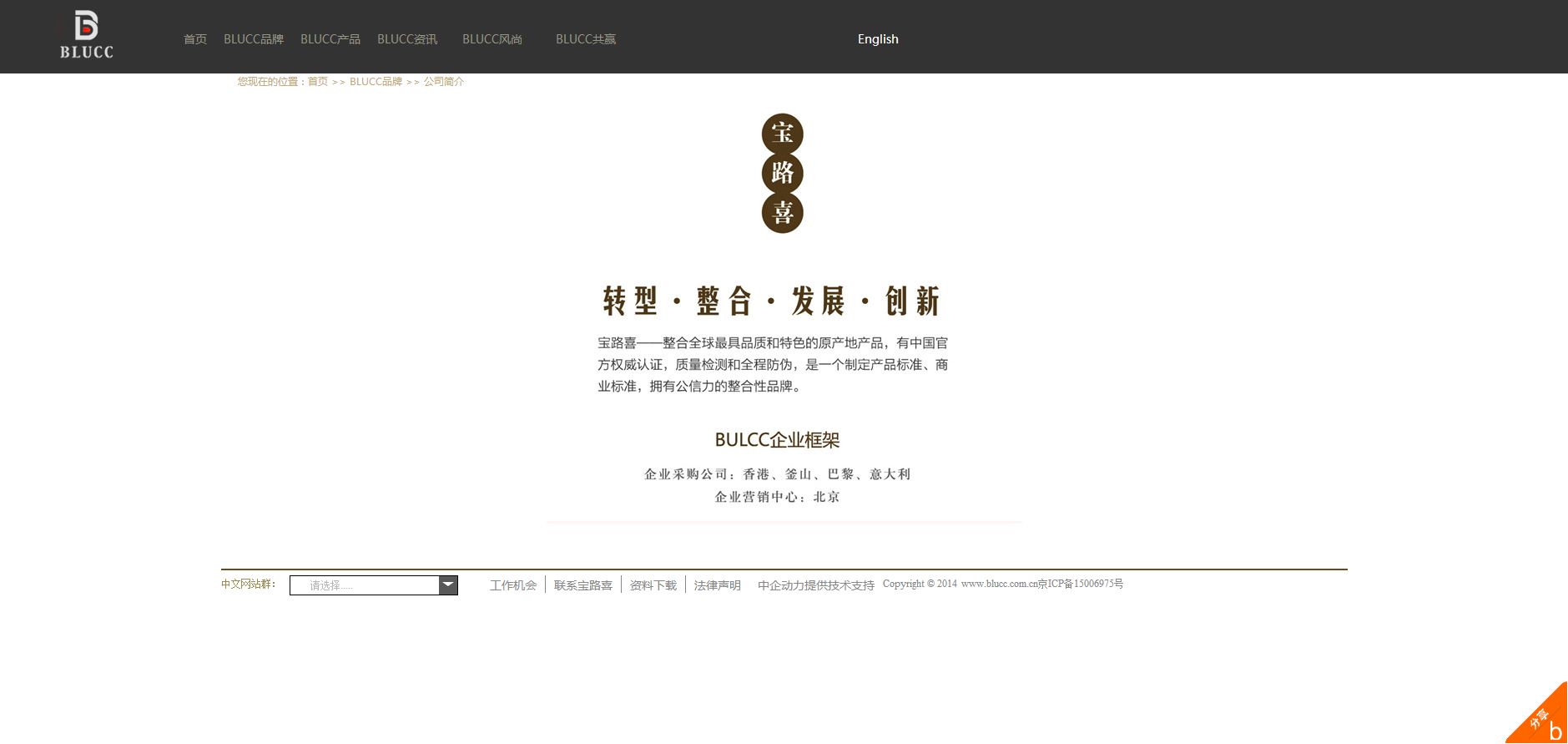 宝路喜 网站建设